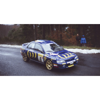 Modely aut a motorek model 1/43 Subaru Impreza 555 Rally Monte Carlo 1995 P.Liatti - A.Alessandrini