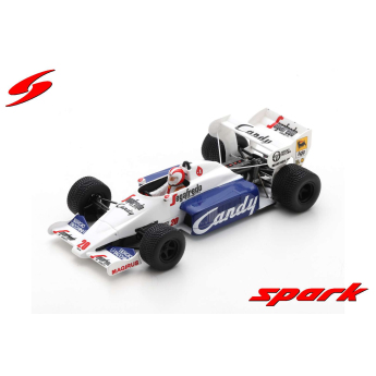 Modely aut a motorek model 1/43 SPARK Toleman TG184 J. Cecotto Monaco GP 1984