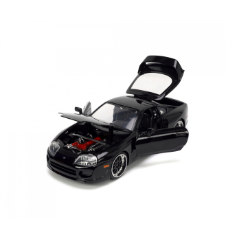 Modely aut a motorek model 1/24 Fast & Furious Toyota Supra black
