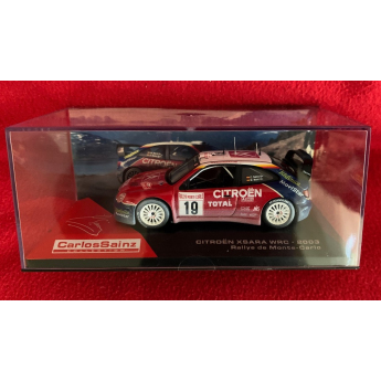 Modely aut a motorek model 1/43 Citroen Xsara WRC Rally Monte Carlo 2003 Carlos Sainz