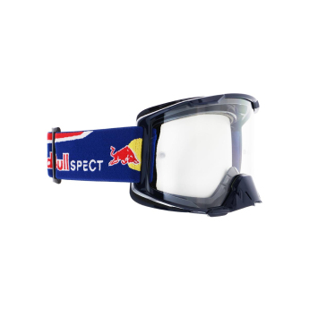 Red Bull Racing motokrosové brýle STRIVE S blue with clear glass