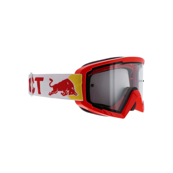 Red Bull Racing motokrosové brýle WHIP red with clear glass