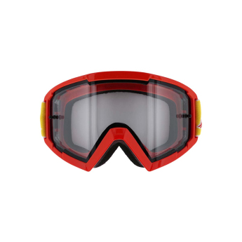Red Bull Racing motokrosové brýle WHIP red with clear glass