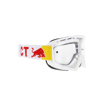 Red Bull Racing motokrosové brýle WHIP, white with clear glass