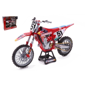 Modely aut a motorek model 1/12 GASGAS MC 450 F J. Barcia