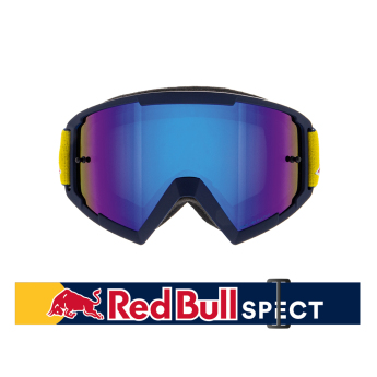 Red Bull Racing motokrosové brýle WHIP dark blue with blue lenses