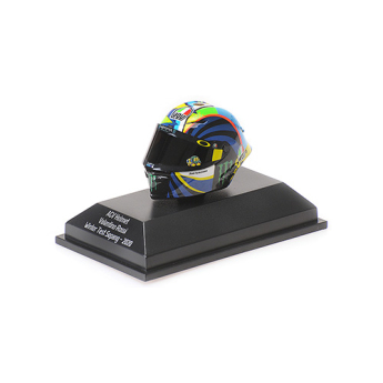 Model Minichamps přilby Valentino Rossi MotoGP test Sepang 2020 1:8