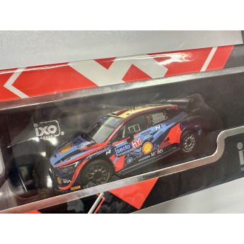 Modely aut a motorek model 1/43 Hyundai I20 N WRC Rally Finland 2022 T. Neuville