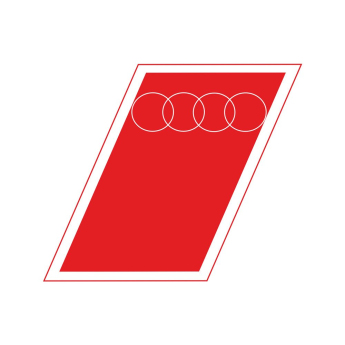 Audi F1 set samolepek 3 pcs logo 2026