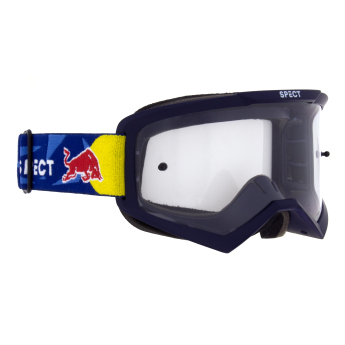 Red Bull Racing motokrosové brýle EVAN blue with clear glass