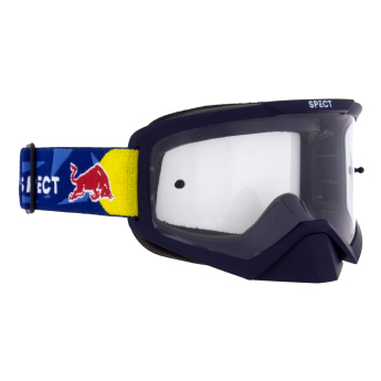 Red Bull Racing motokrosové brýle EVAN blue with clear glass