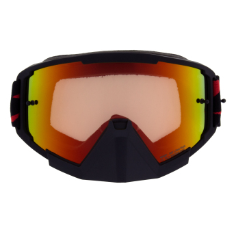 Red Bull Racing motokrosové brýle WHIP, black with red and yellow lenses