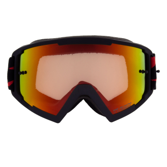 Red Bull Racing motokrosové brýle WHIP, black with red and yellow lenses