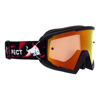 Red Bull Racing motokrosové brýle WHIP, black with red and yellow lenses