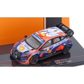 Modely aut a motorek model 1/43 Hyundai I20 N WRC Rally Monte Carlo 2023 D. Sordo