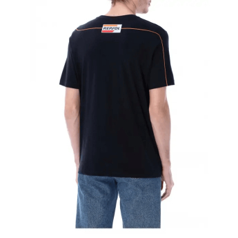 Marc Marquez pánské tričko small logo 93 dark blue 2026