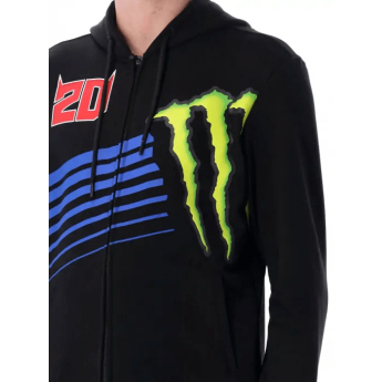 Fabio Quartararo pánská mikina MotoGP Monster Energy Black - M 2026