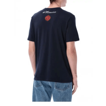 Jorge Martin pánské tričko Alpinestars dark blue - XL 2026