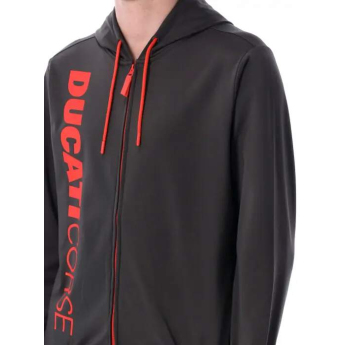Ducati Corse pánská mikina dark gray with logo - M 2026