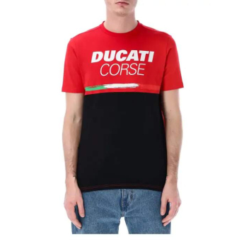 Ducati Corse pánské tričko tricolor 2026
