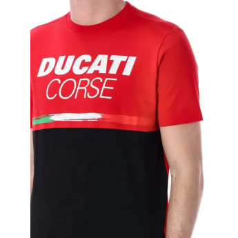 Ducati Corse pánské tričko tricolor 2026