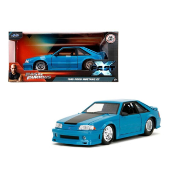 Modely aut a motorek model 1/24 Fast & Furious 8 1989 Ford Mustang