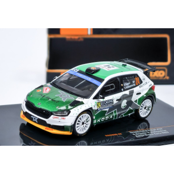 Modely aut a motorek model 1/43 Škoda Fabia Rally2 n.24 N.Gryazin -K.Aleksandrov Rally Monte Carlo 2023