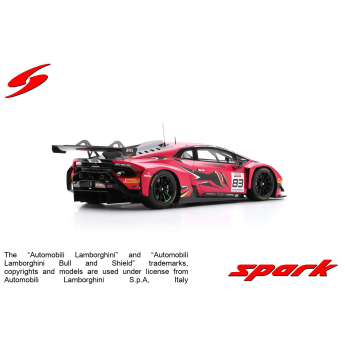 Modely aut a motorek model 1/18 Lamborgini Huracan GT3 24H SPA 2023 N.83
