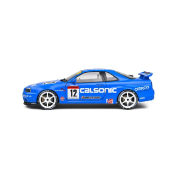 Modely aut a motorek model 1/18 Nissan GT-R R34 Calsonic 2000