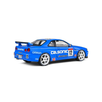 Modely aut a motorek model 1/18 Nissan GT-R R34 Calsonic 2000