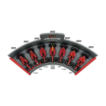 Modely aut a motorek model 1/43 Set 7 Leclerc / Sainz