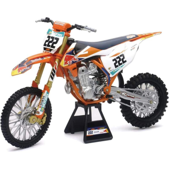 Modely aut a motorek model 1/6 KTM SX 450 S-F Antonio Cairoli Legend