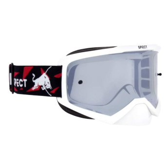 Red Bull Racing motokrosové brýle EVAN, white with clear glass