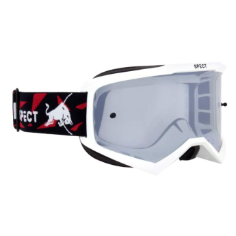 Red Bull Racing motokrosové brýle EVAN, white with clear glass