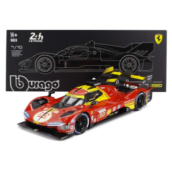 Modely aut a motorek model 1/18 Ferrari 499P NR. 50 Winner Le Mans 2024 - Deluxe edice
