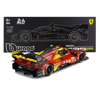 Modely aut a motorek model 1/18 Ferrari 499P NR. 50 Winner Le Mans 2024 - Deluxe edice