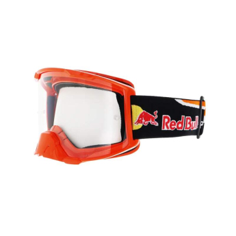Red Bull Racing motokrosové brýle STRIVE orange with clear glass