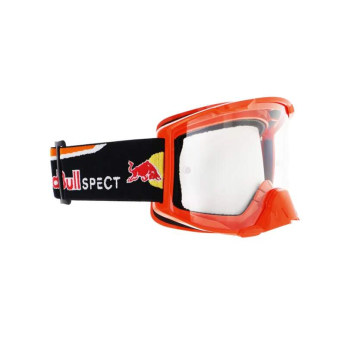 Red Bull Racing motokrosové brýle STRIVE orange with clear glass