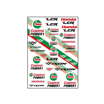 HRC Honda samolepky LCR 2026