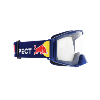 Red Bull Racing motokrosové brýle STRIVE S, dark blue with clear glass