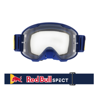Red Bull Racing motokrosové brýle STRIVE S, dark blue with clear glass