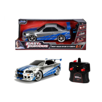 Modely aut a motorek model 1/16 Fast & Furious Nissan Skyline Remote-Control