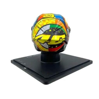 Modely aut a motorek model přilby 1:5 MotoGP Valentino Rossi Ducati 2012