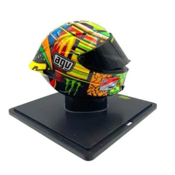 Modely aut a motorek model přilby 1:5 MotoGP Valentino Rossi Ducati 2012