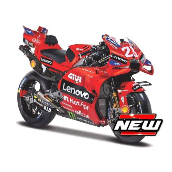 Modely aut a motorek model 1/18 Ducati MotoGP GP24 - Enea Bastianini #1