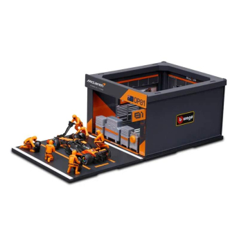 Modely aut a motorek model 1/43 McLaren F1 Oscar Piastri with a model of the box