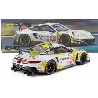 Modely aut a motorek model 1/18 Porsche 911 GT3 R #92 Bachler/Malykhin/Sturm 24H Le Mans 2024