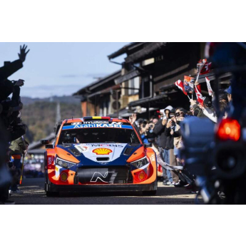 Modely aut a motorek model 1/18 IXO Hyundai I20 N WRC Rally Japan 2024 World Champion T. Neuville