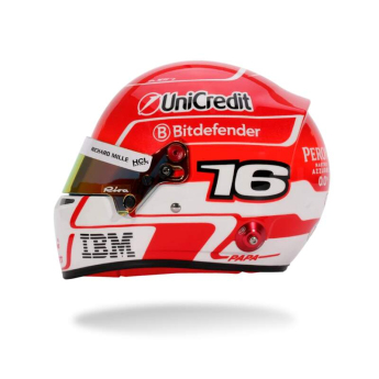 Modely aut a motorek model přilby 1/2 Charles Leclerc 2025