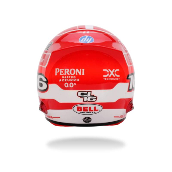 Modely aut a motorek model přilby 1/2 Charles Leclerc 2025